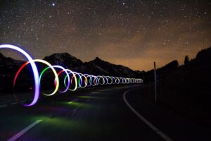 Mastering Shutter Speed Light trail